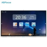 درس و تدریس کے لئے ڈیجیٹل سمارٹ بورڈ کو ٹچ کریں